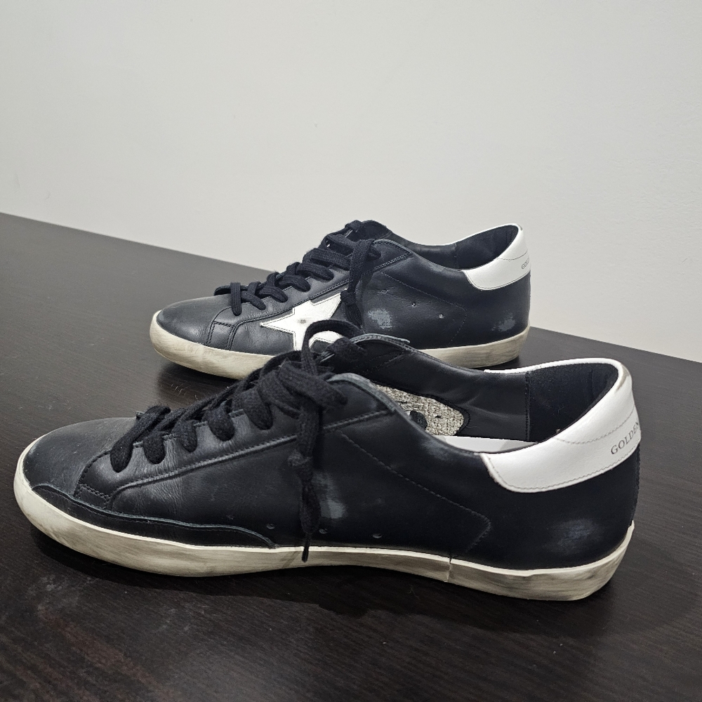 Men’s Golden Goose Super Star Sneakers 44 11 - Picture 5 of 10